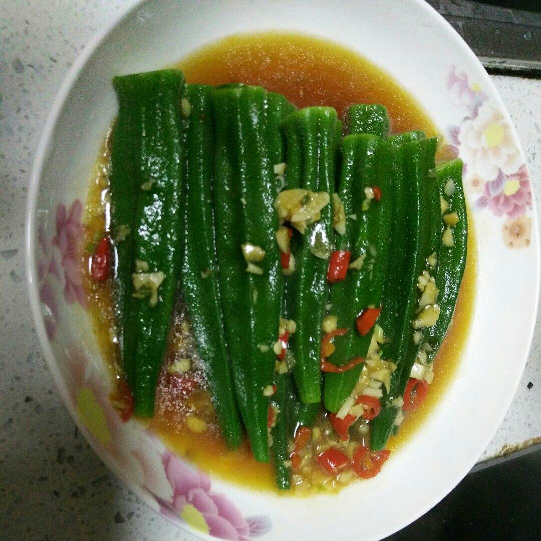 蒜蓉秋葵