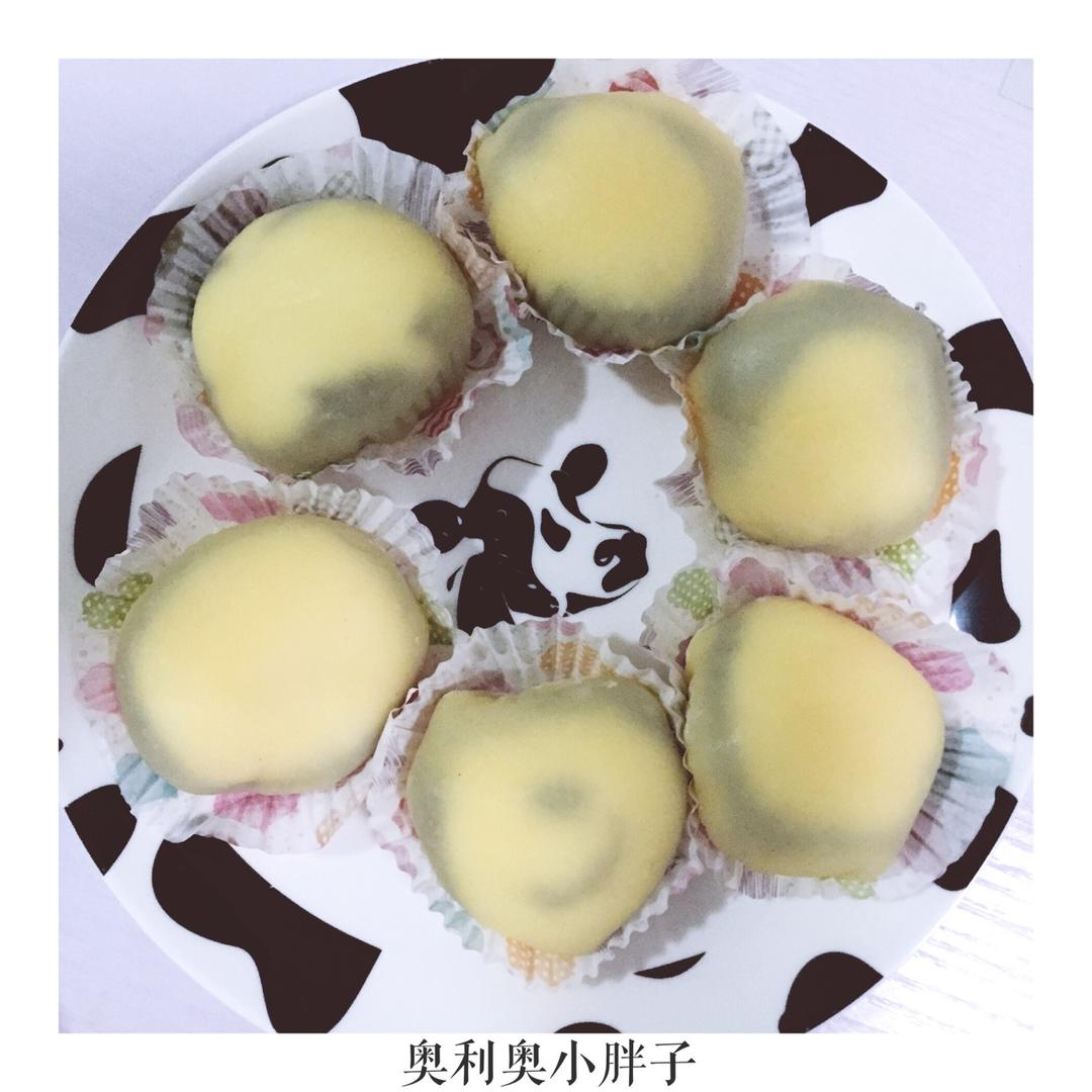 腹黑白胖子——奥利奥雪媚娘