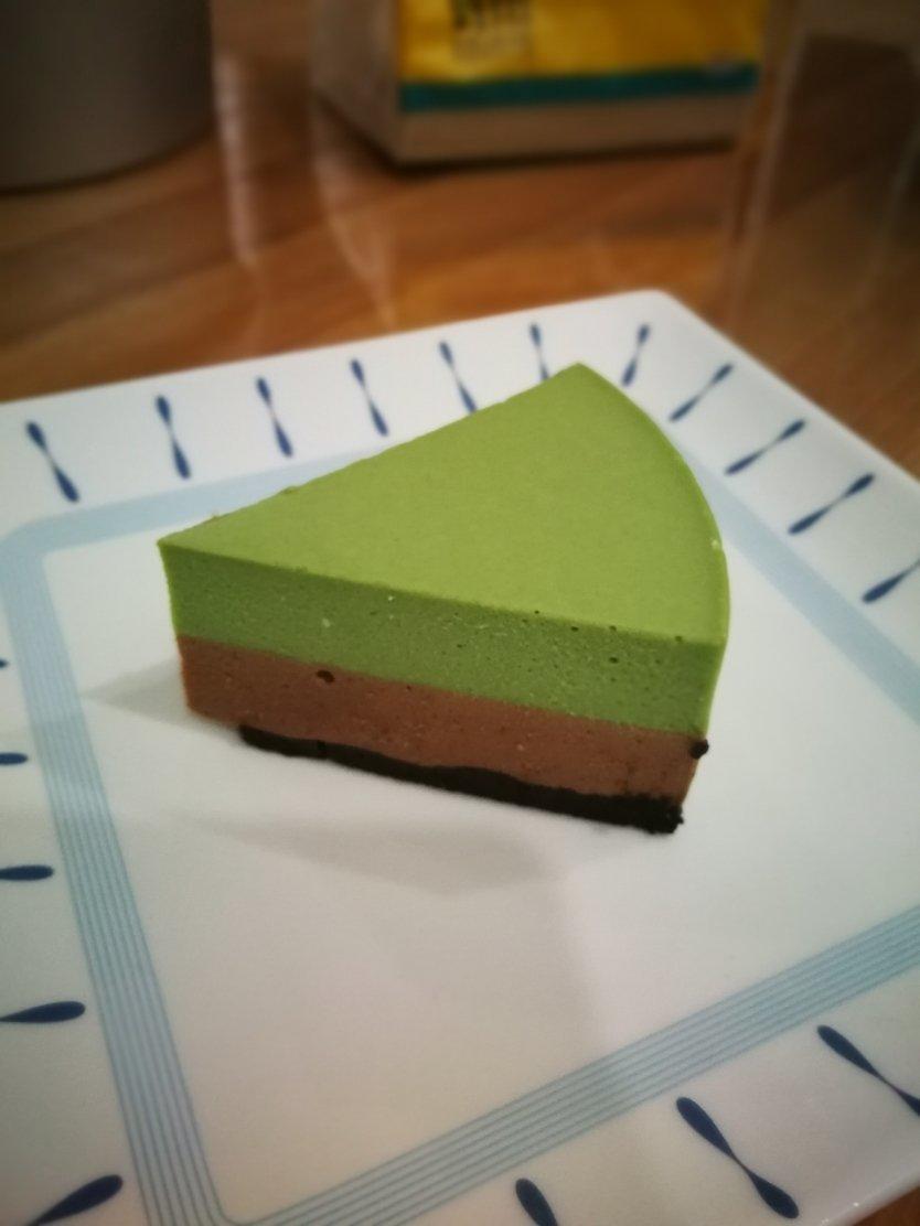 巧克力抹茶慕斯蛋糕