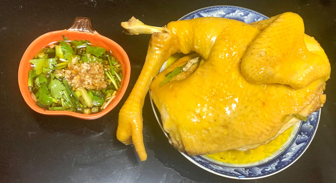 电饭锅版盐焗鸡