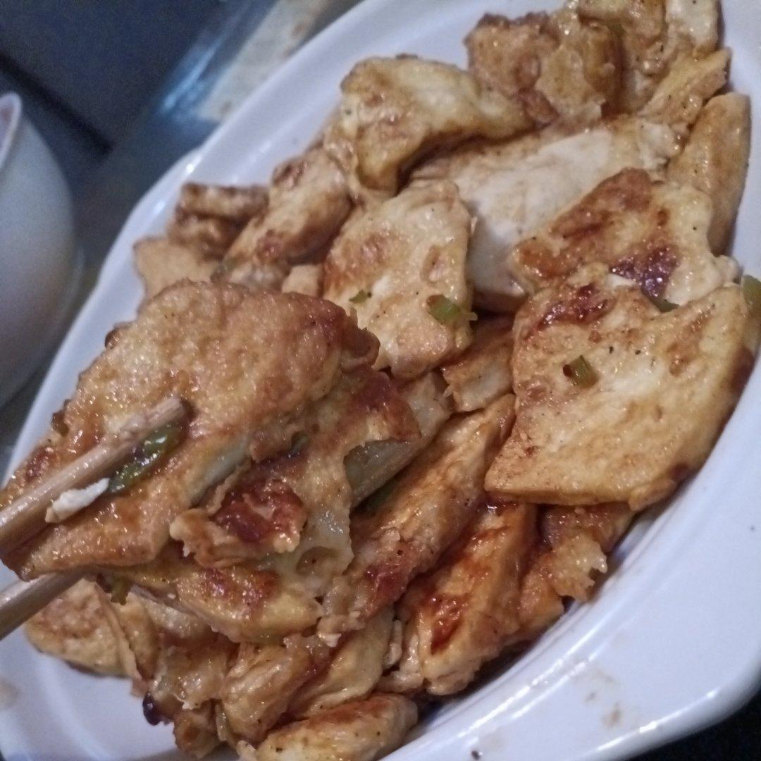 无敌好吃的香煎豆腐