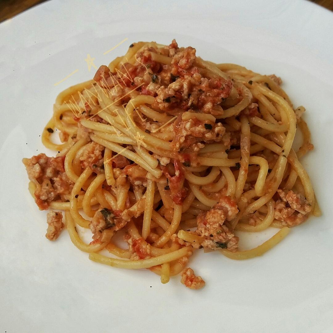 番茄肉酱意面