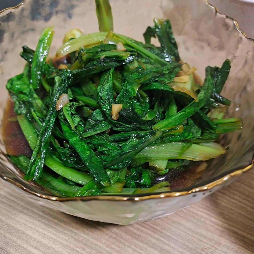 蒜蓉油麦菜（蚝油）