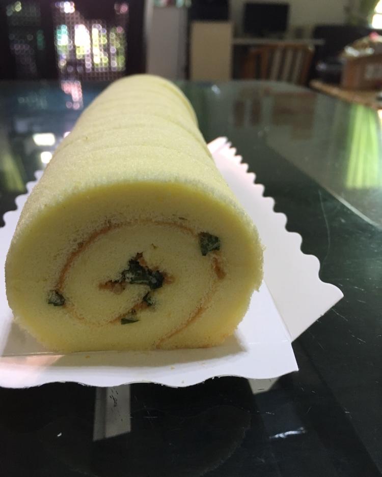 香葱肉松蛋糕卷