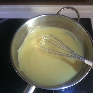 Vanilla/pandan custard 香草/香兰蛋奶酱的做法 步骤4