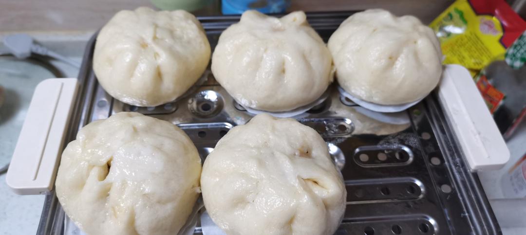 鲜肉包(‼️超嫩肉馅 松软多汁 免打水㊙️详细版)