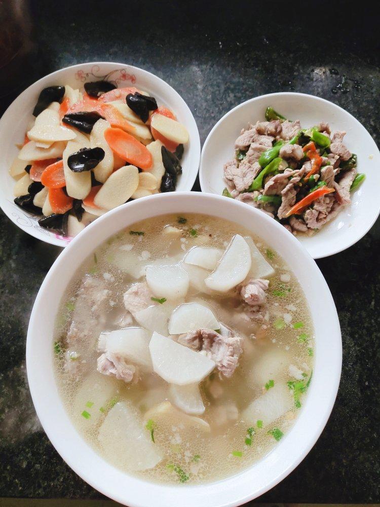 素炒山药