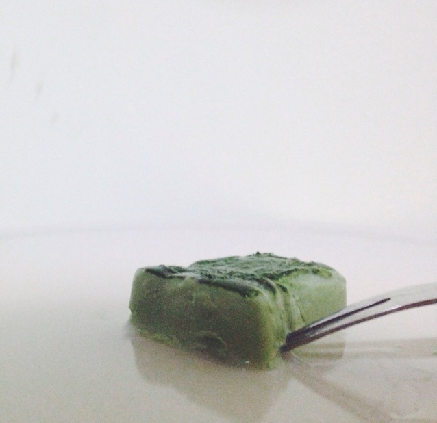 No-bake matcha pudding/免烤抹茶布丁