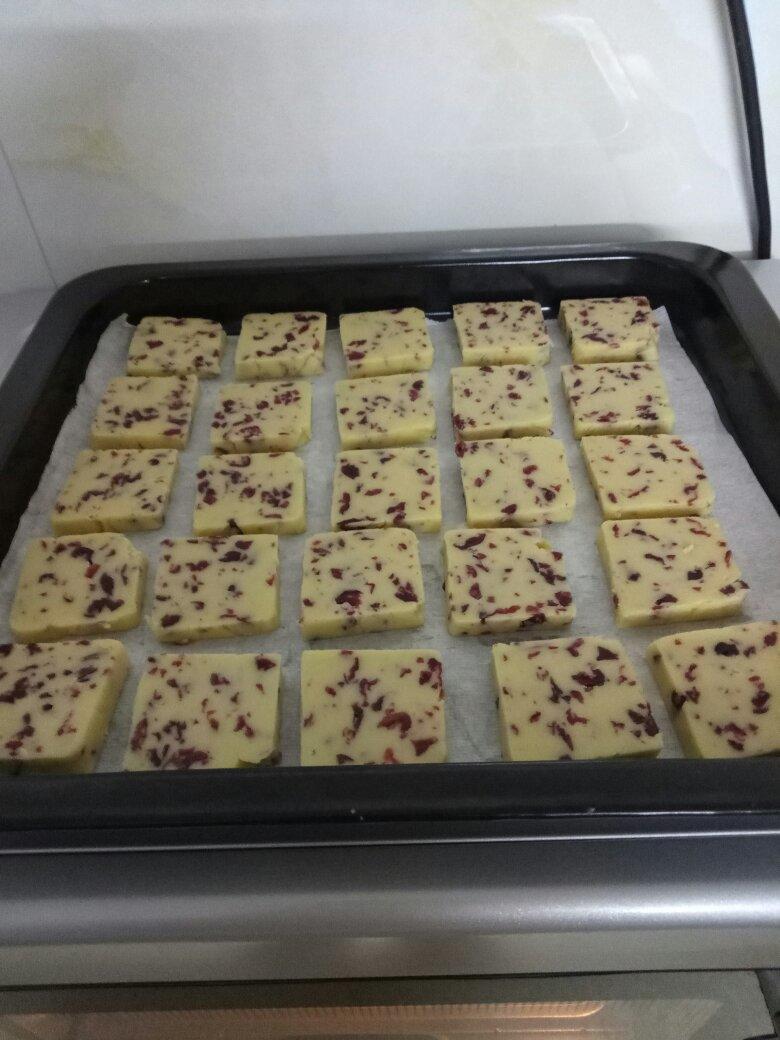 低糖少油版蔓越莓饼干