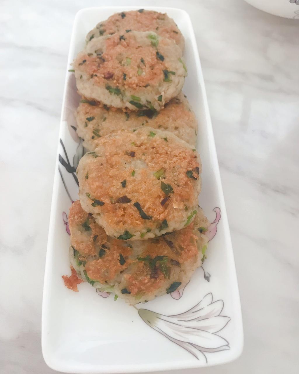 香煎小藕饼