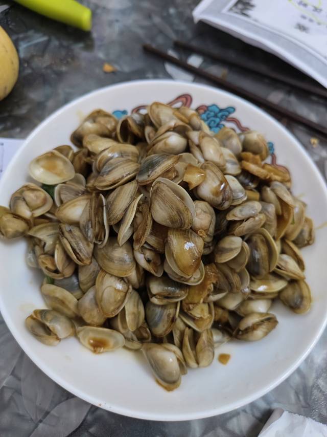 金不换（九层塔）炒海瓜子