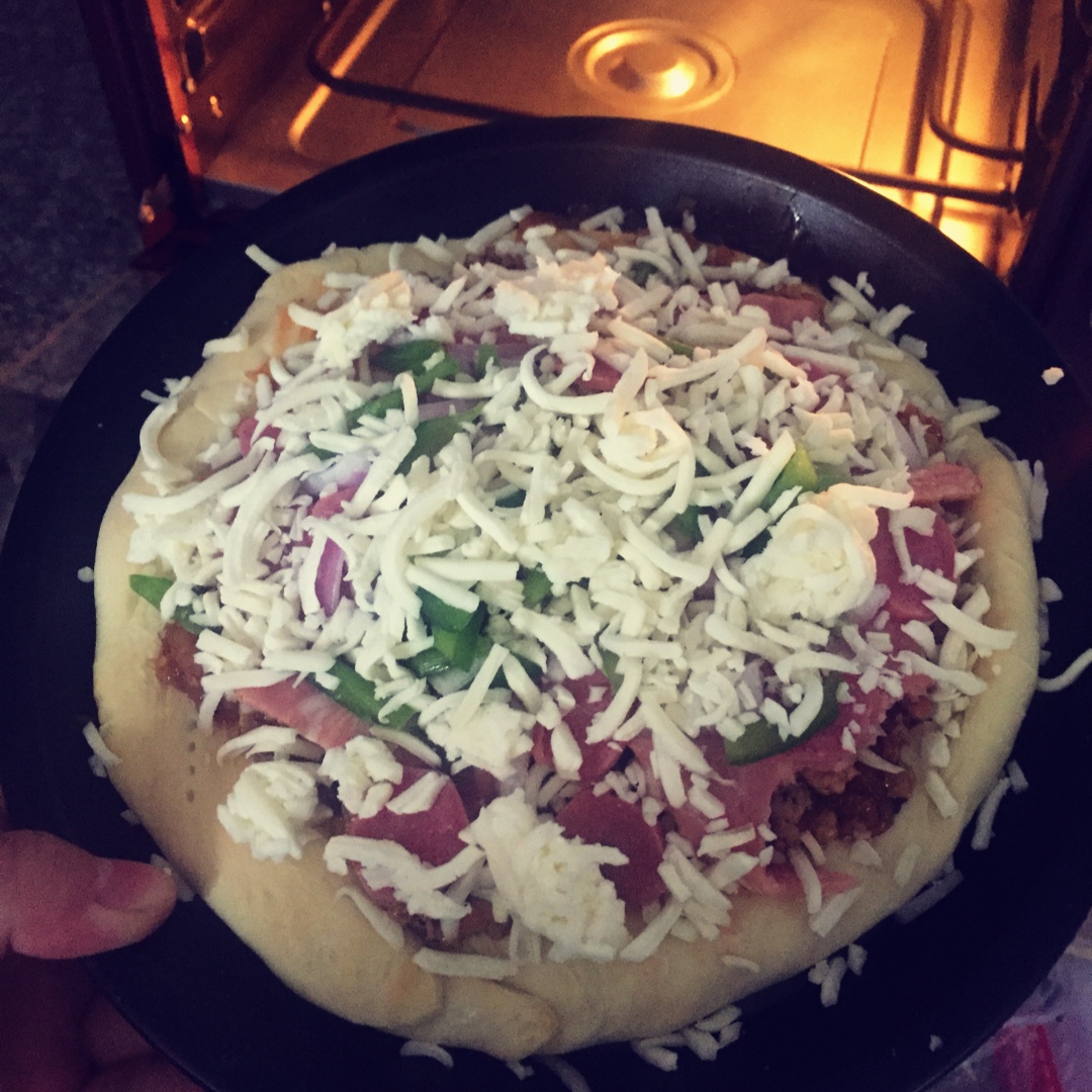 八寸披萨饼皮（四个）制作