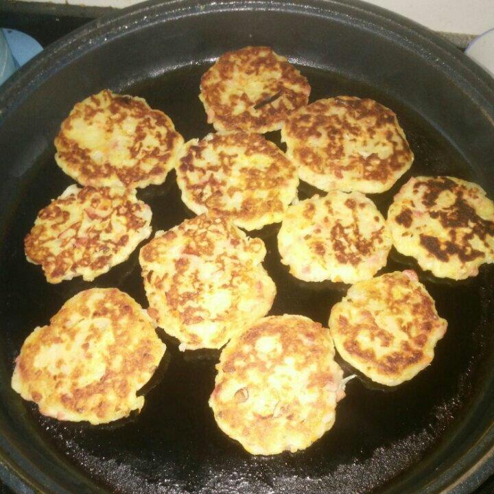 土豆火腿早餐饼