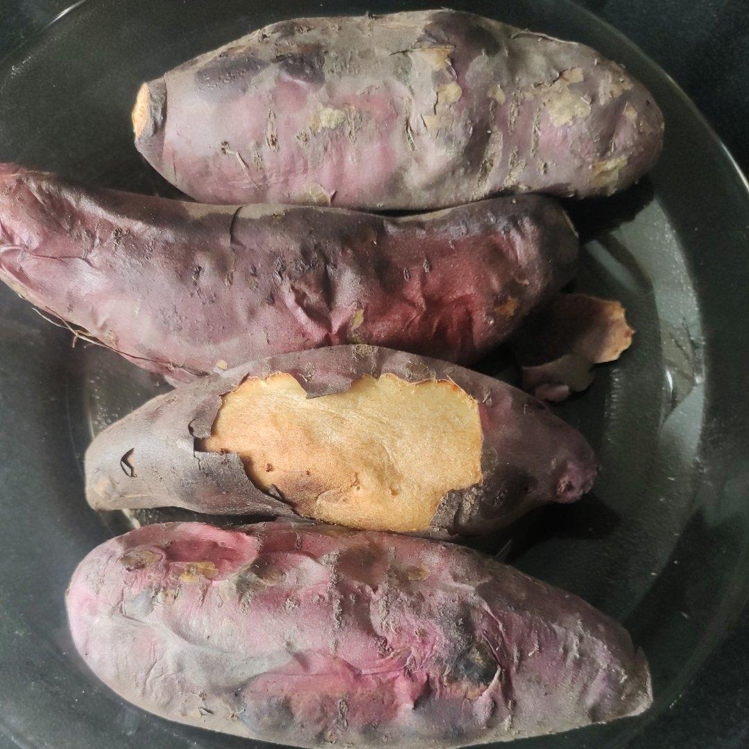 空气炸锅烤红薯(超级简单)