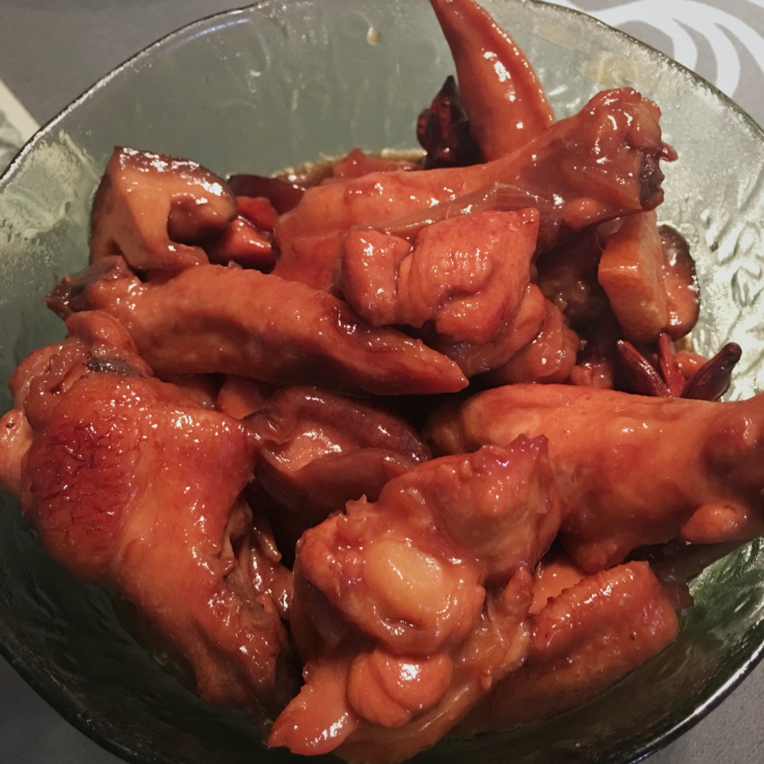 香菇炖鸡翅