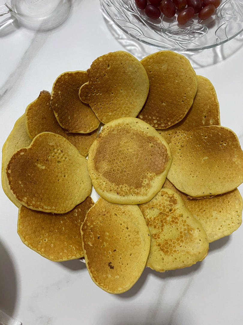 快手香蕉松饼