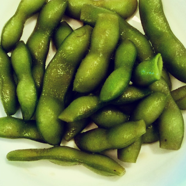 冰镇香糟毛豆