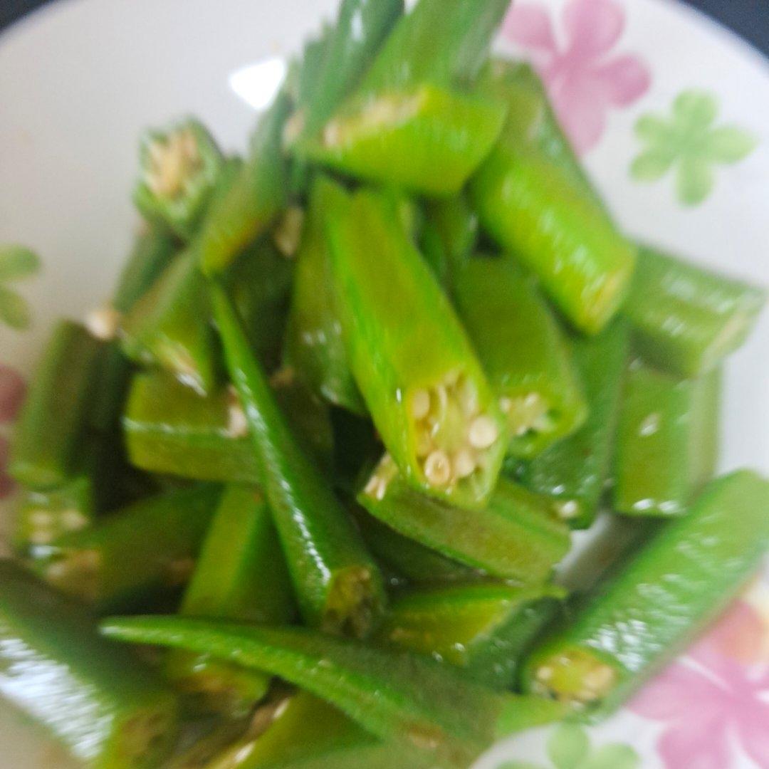 蚝油秋葵