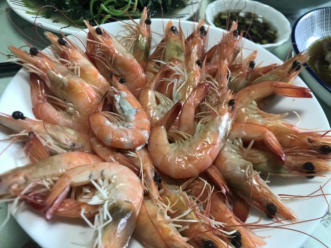 基围虾，做白灼、味道最鲜的吃法，没有之一