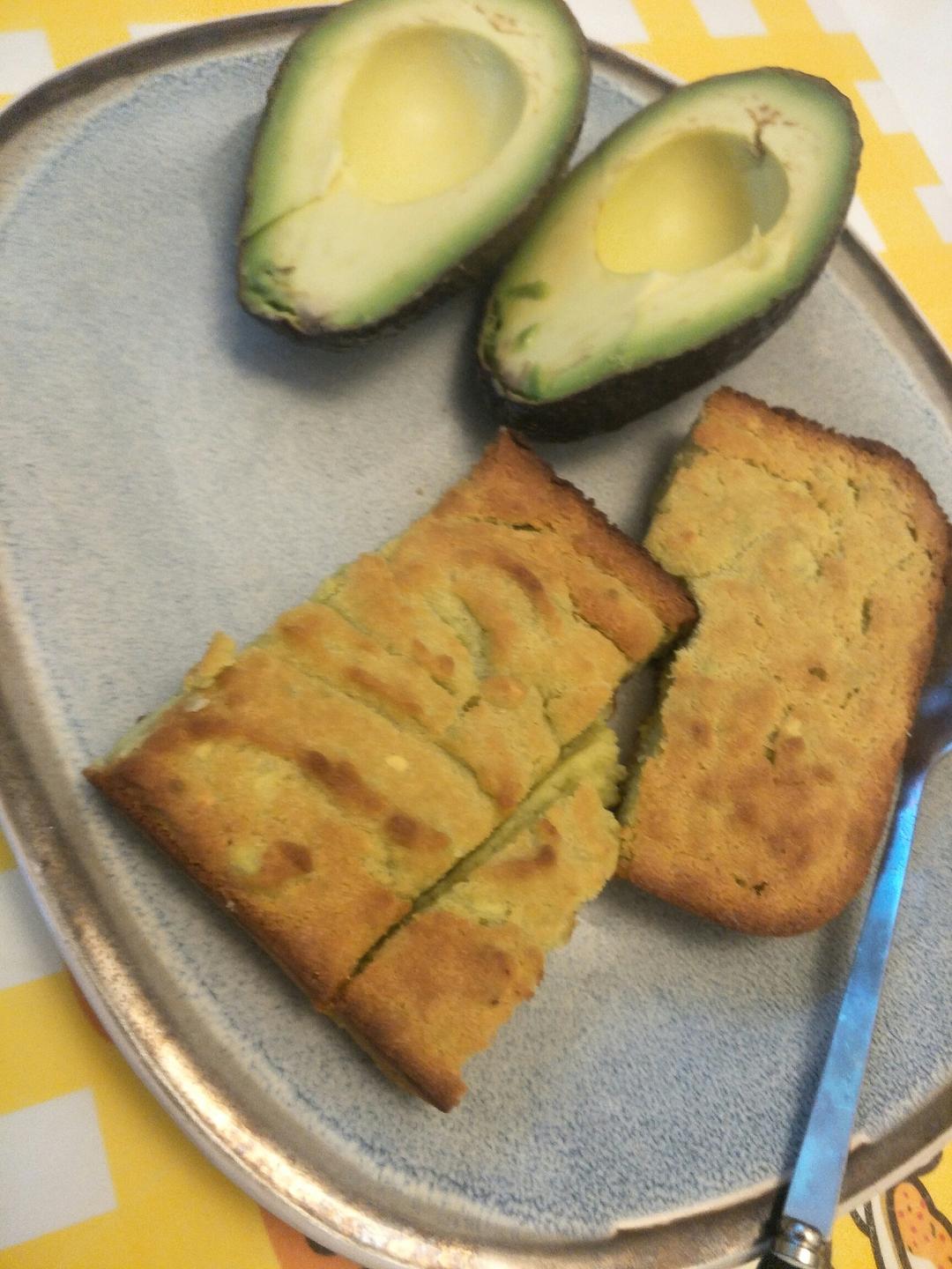 生酮面包:牛油果面包 简易版的做法