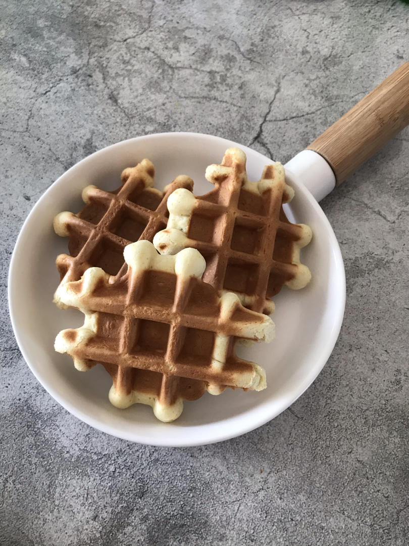 旺仔小馒头版华夫小饼（澄粉小麦淀粉版）