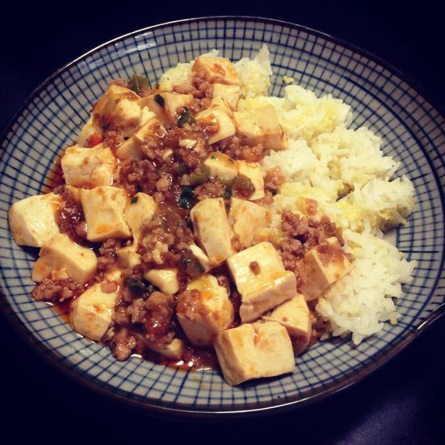 日式麻婆豆腐饭的做法