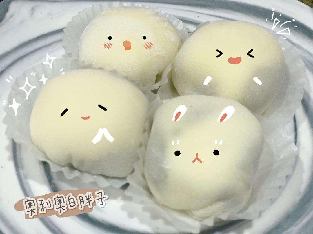 腹黑白胖子——奥利奥雪媚娘