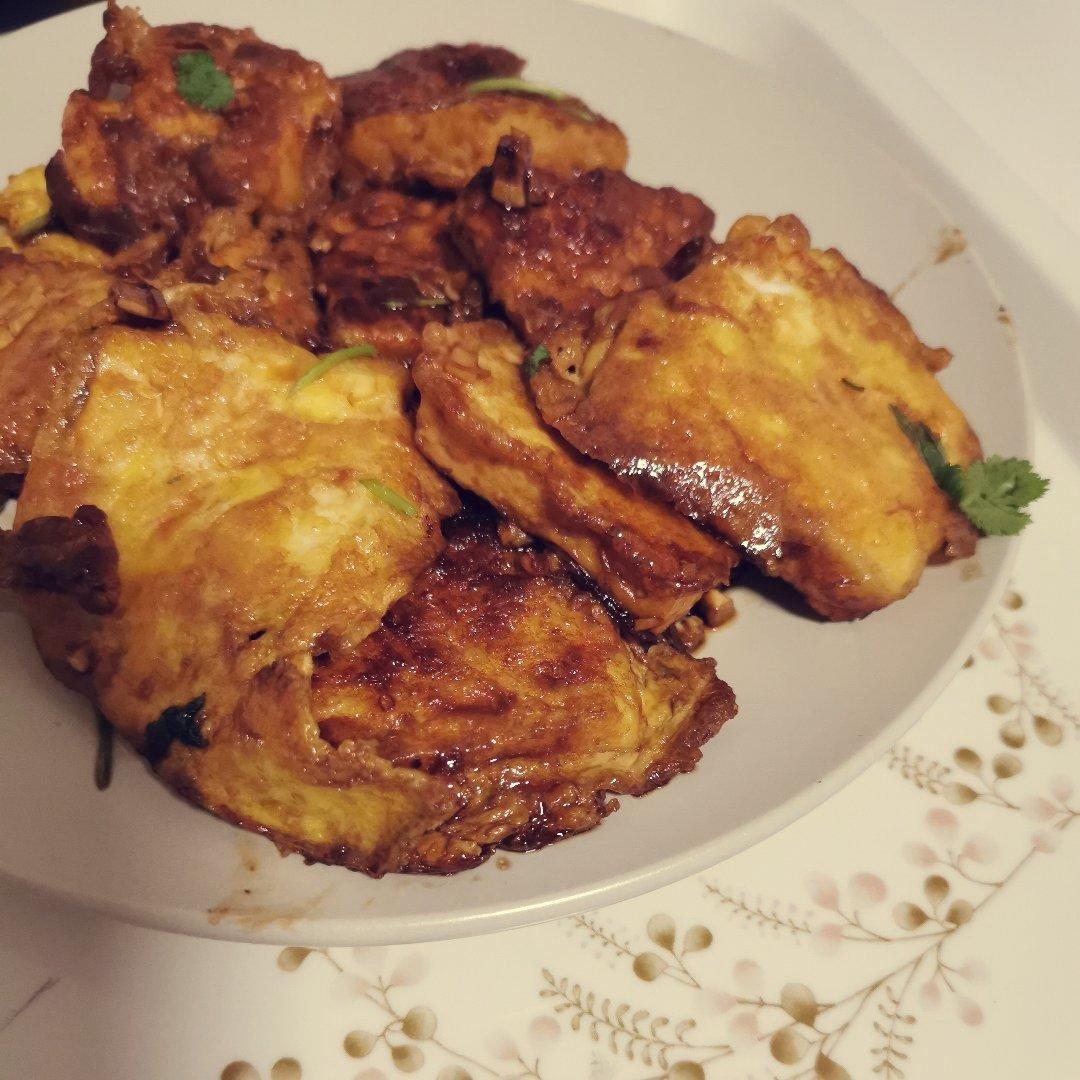 无敌好吃的香煎豆腐