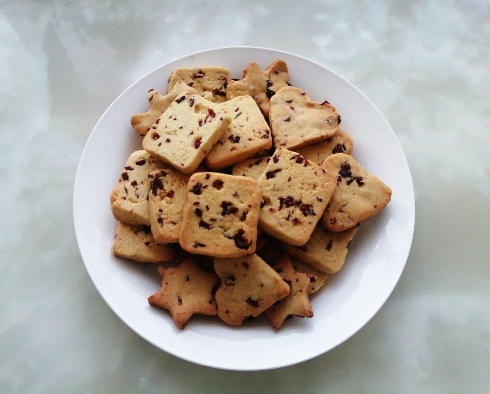低糖少油版蔓越莓饼干