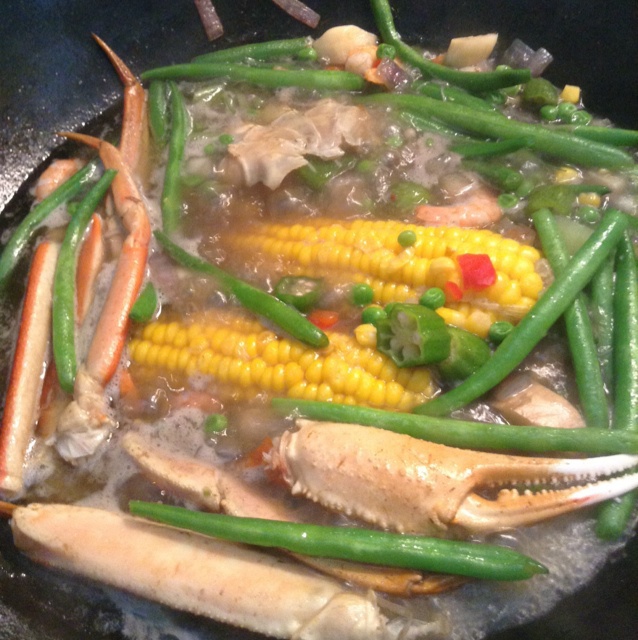 美味鸡煲蟹/鸡焖蟹煲