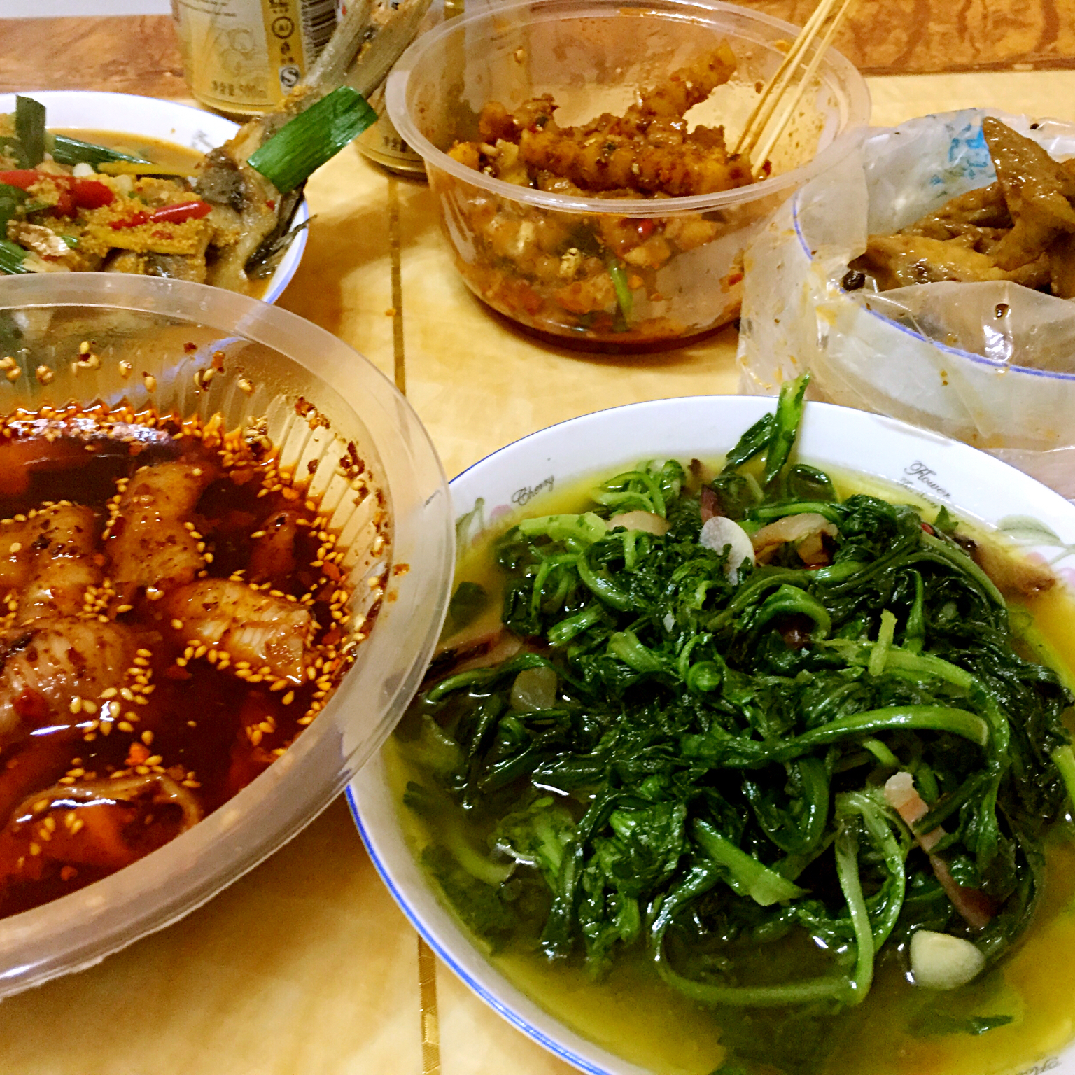 晚饭