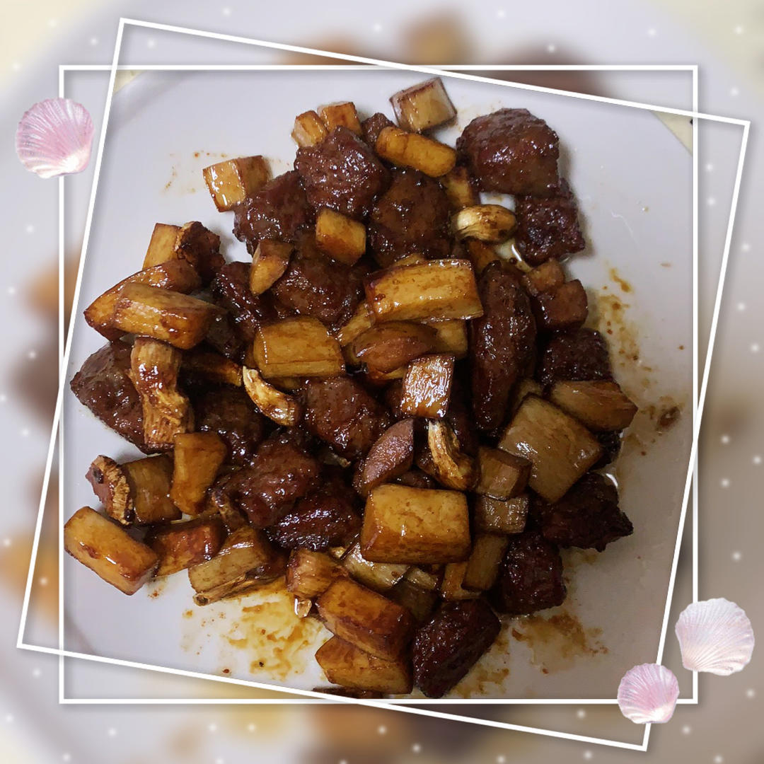 黑蒜子牛肉粒-津门秘方-家庭制作详细版