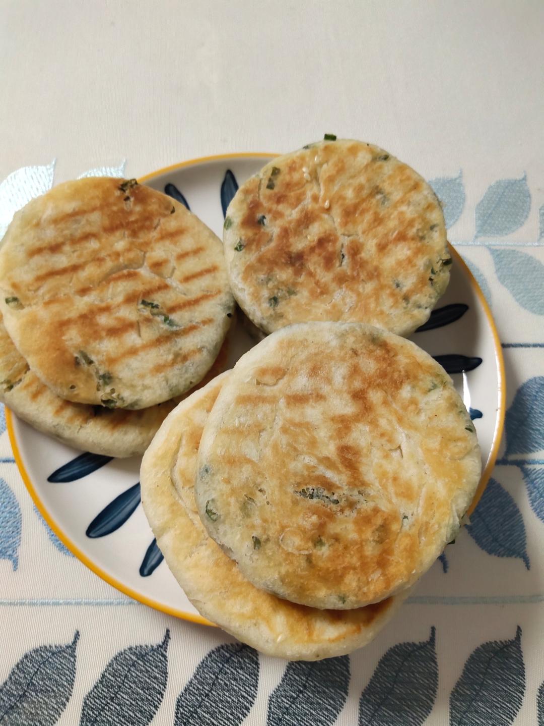 免手揉的发面葱油饼 超级软无敌好吃