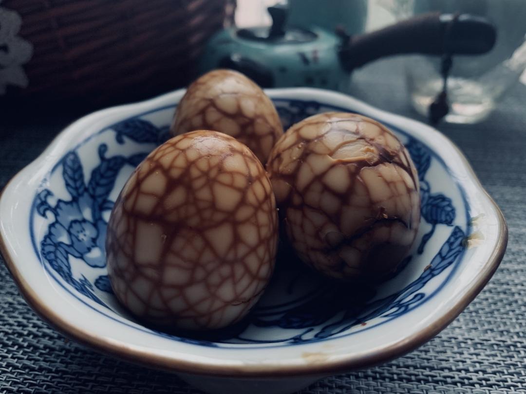 电饭煲煮五香茶叶蛋