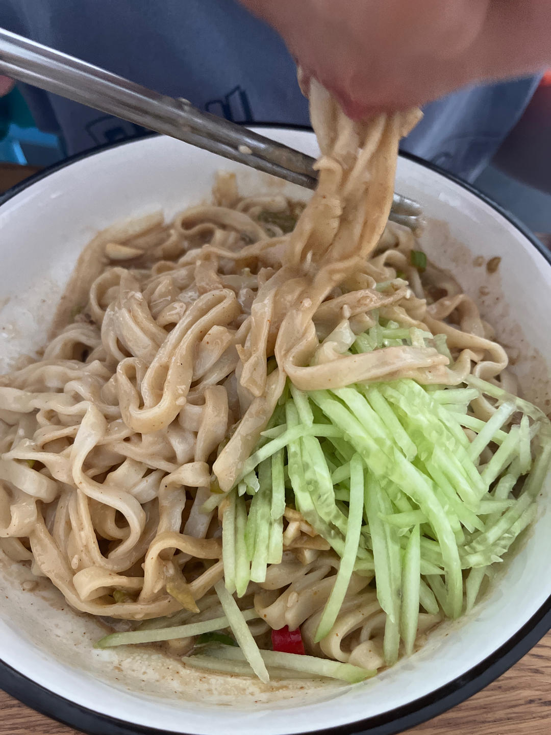 太香了 这个麻酱拌面我可以吃一辈子
