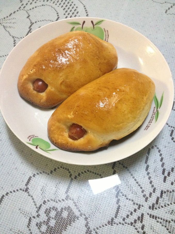 火腿面包卷