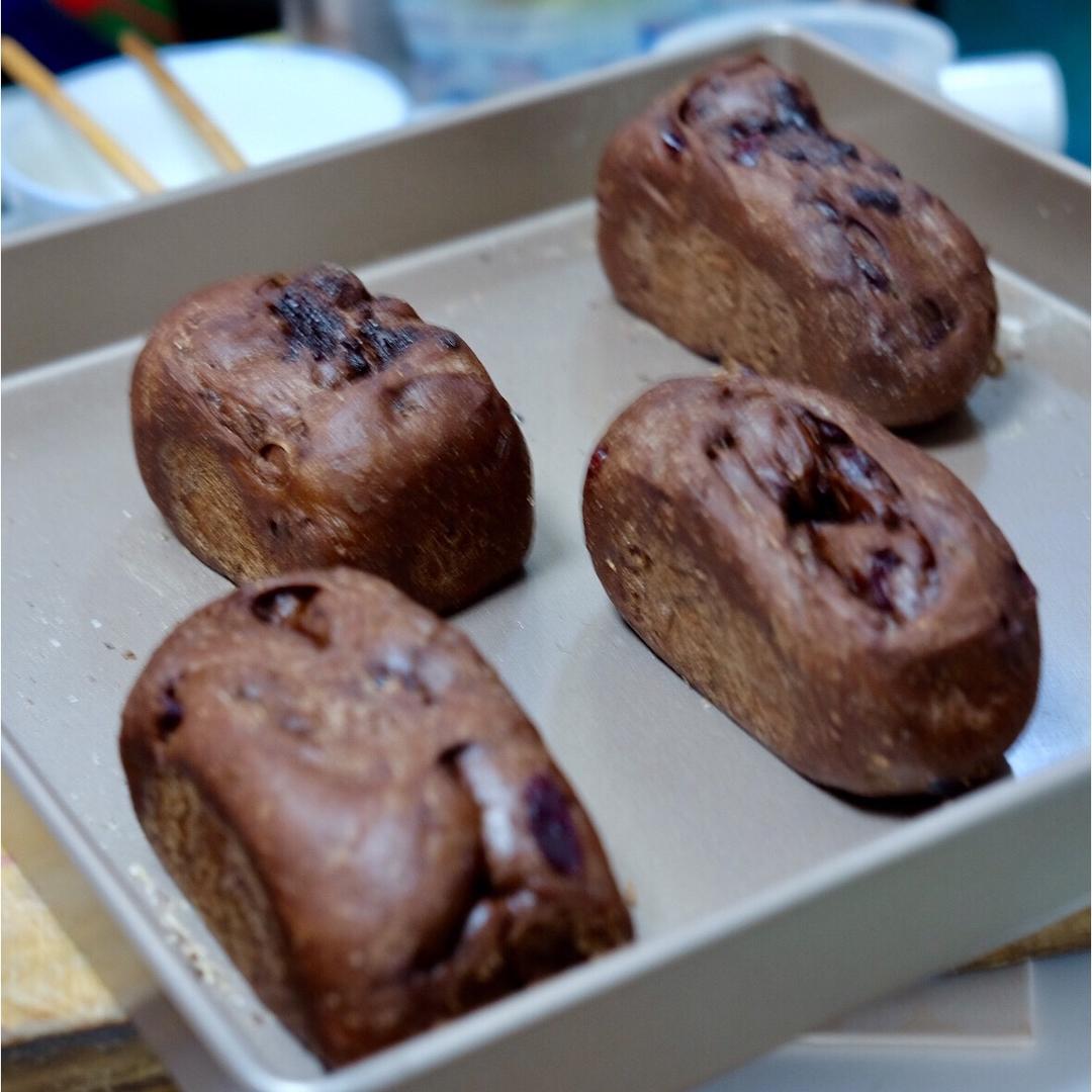 可可杂粮吐司包