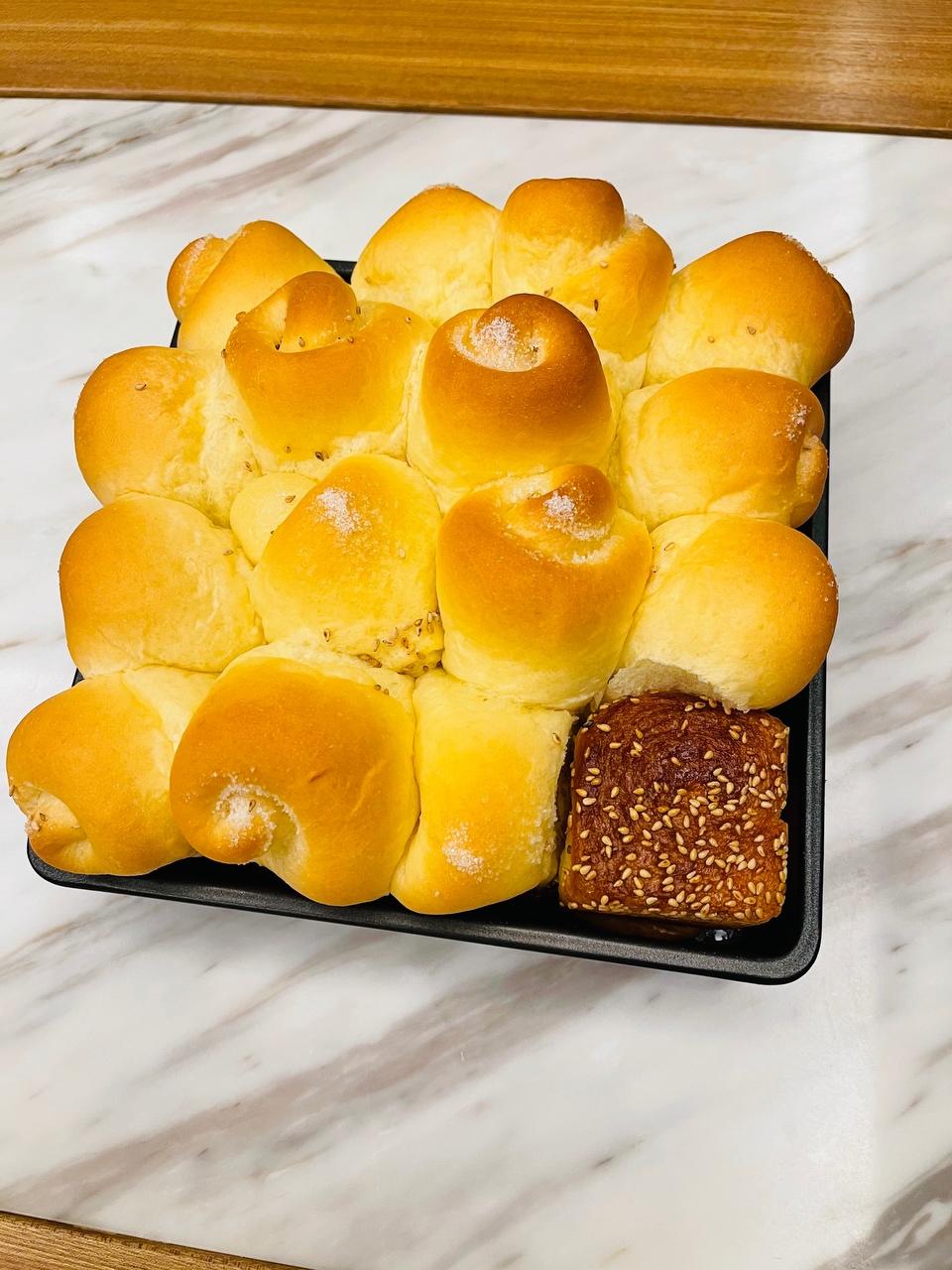 纯奶手撕吐司的做法 步骤1