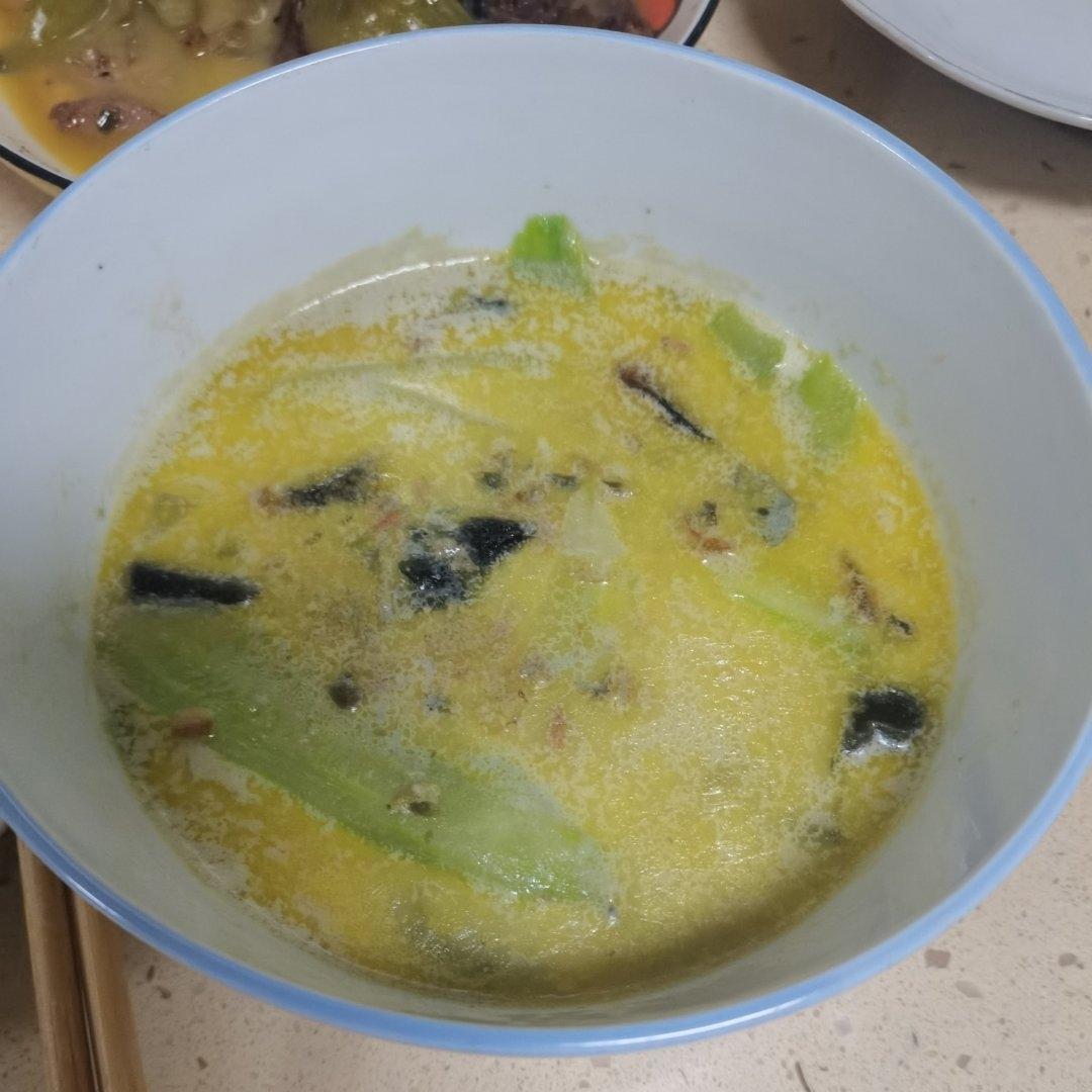 皮蛋黄瓜汤 超级美味