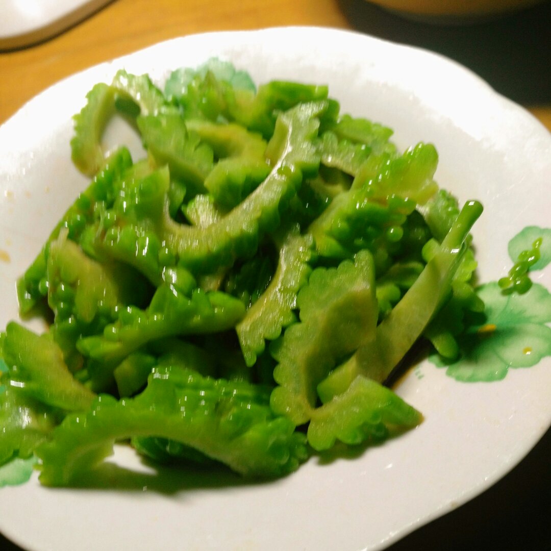 凉拌苦瓜
