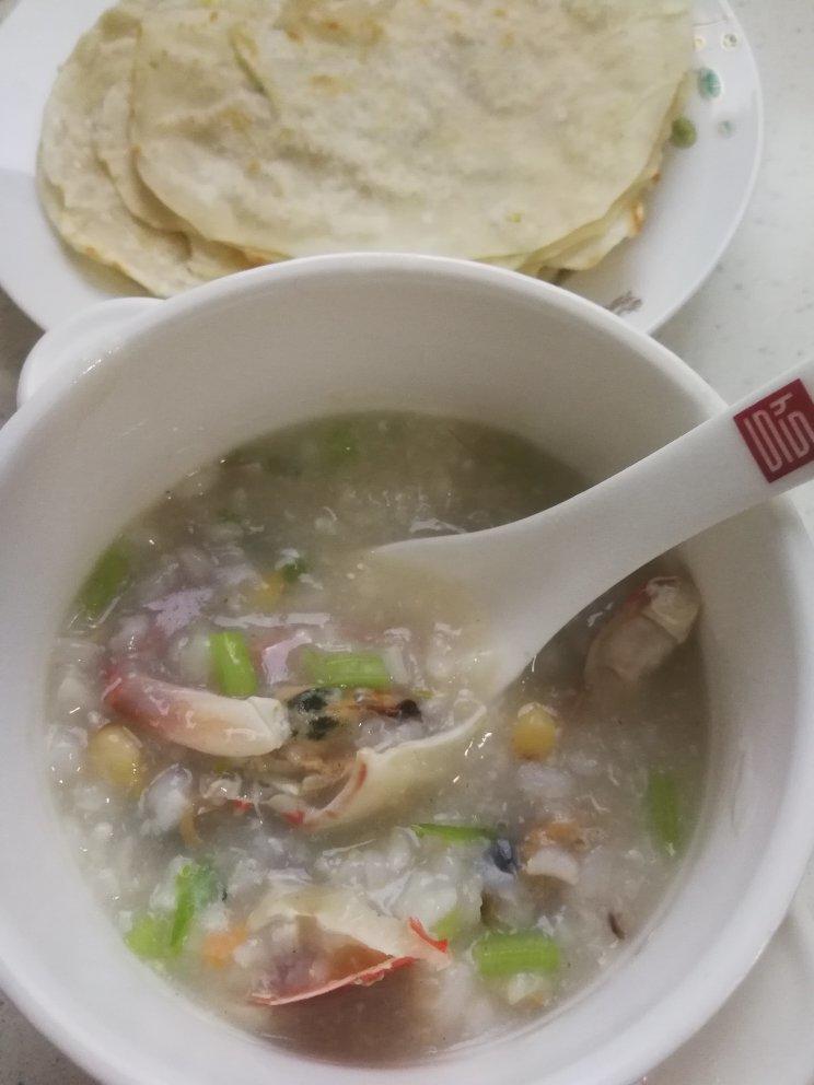 鲜虾海鲜粥