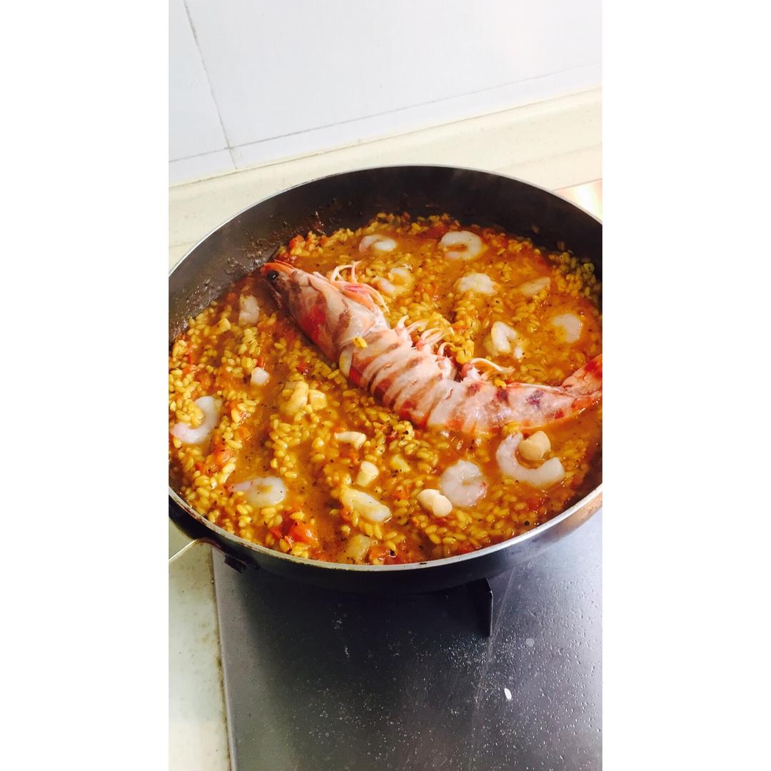 【曼食慢语】Seafood Paella 西班牙海鲜饭