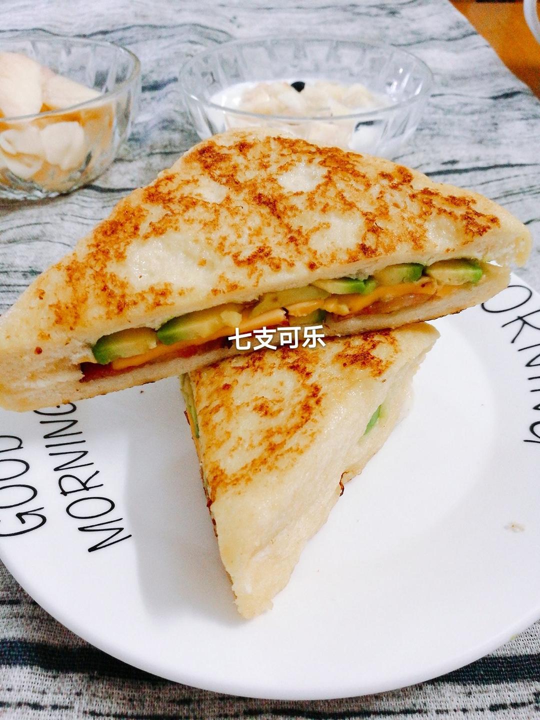 十分钟快手早餐【港式火腿西多士】