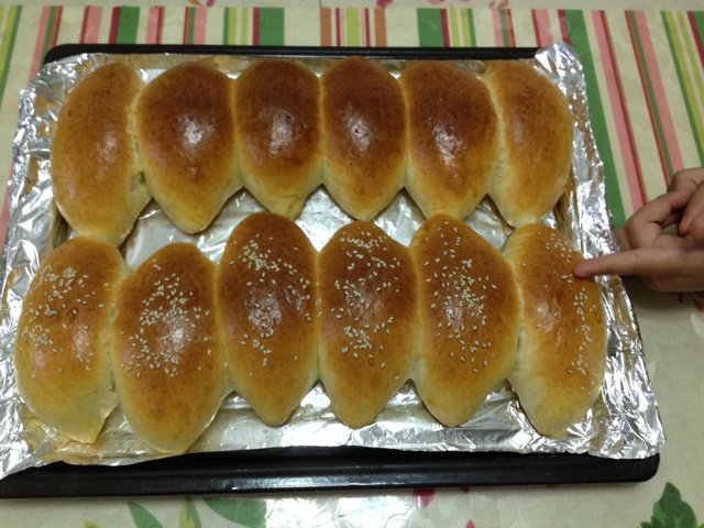 热狗面包胚（短棍面包）