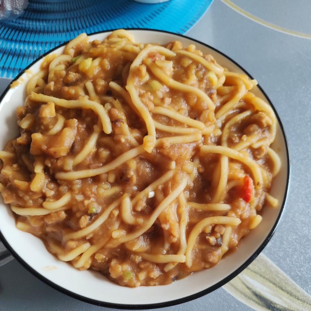 大人小孩爱吃的土豆泥拌面