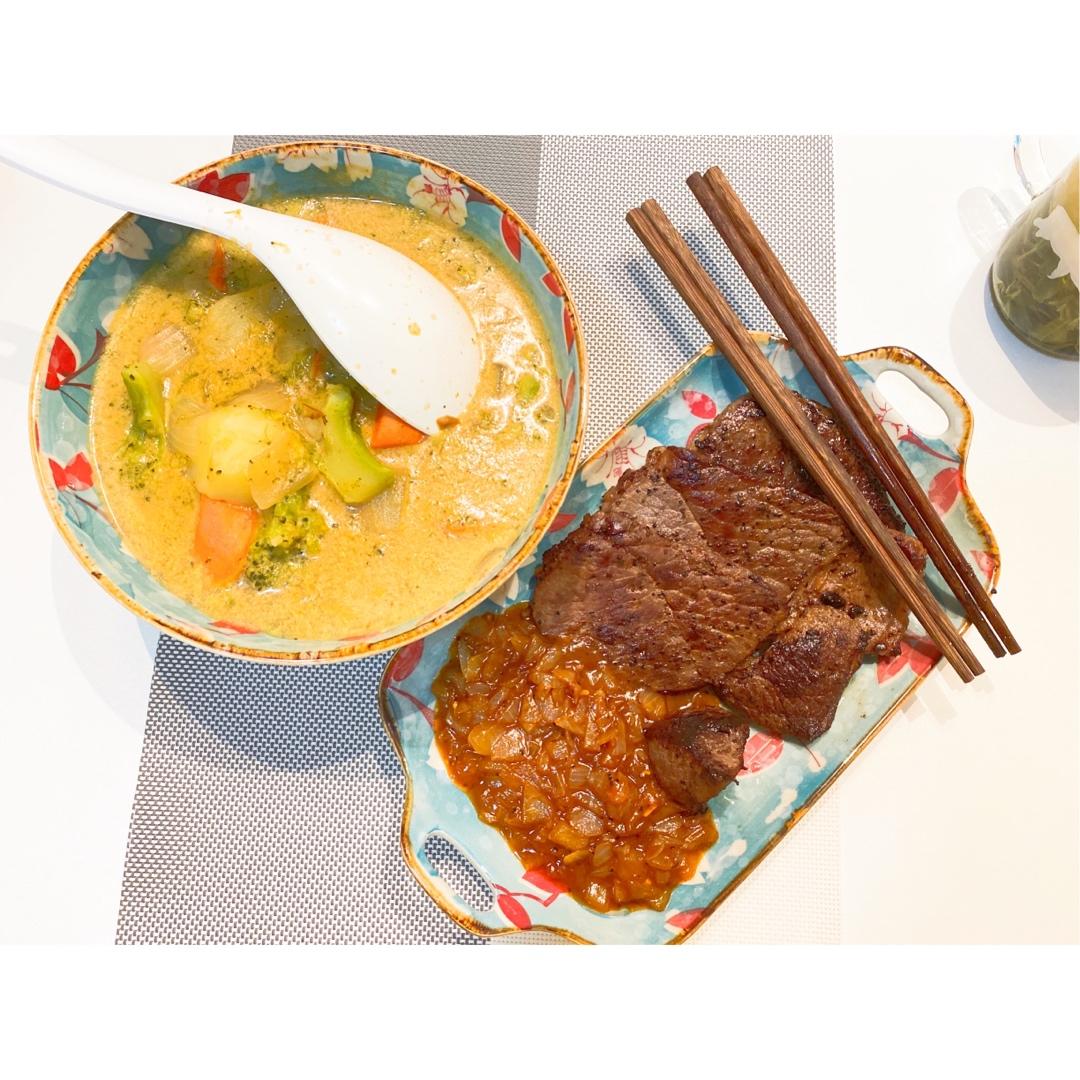 黑椒牛排