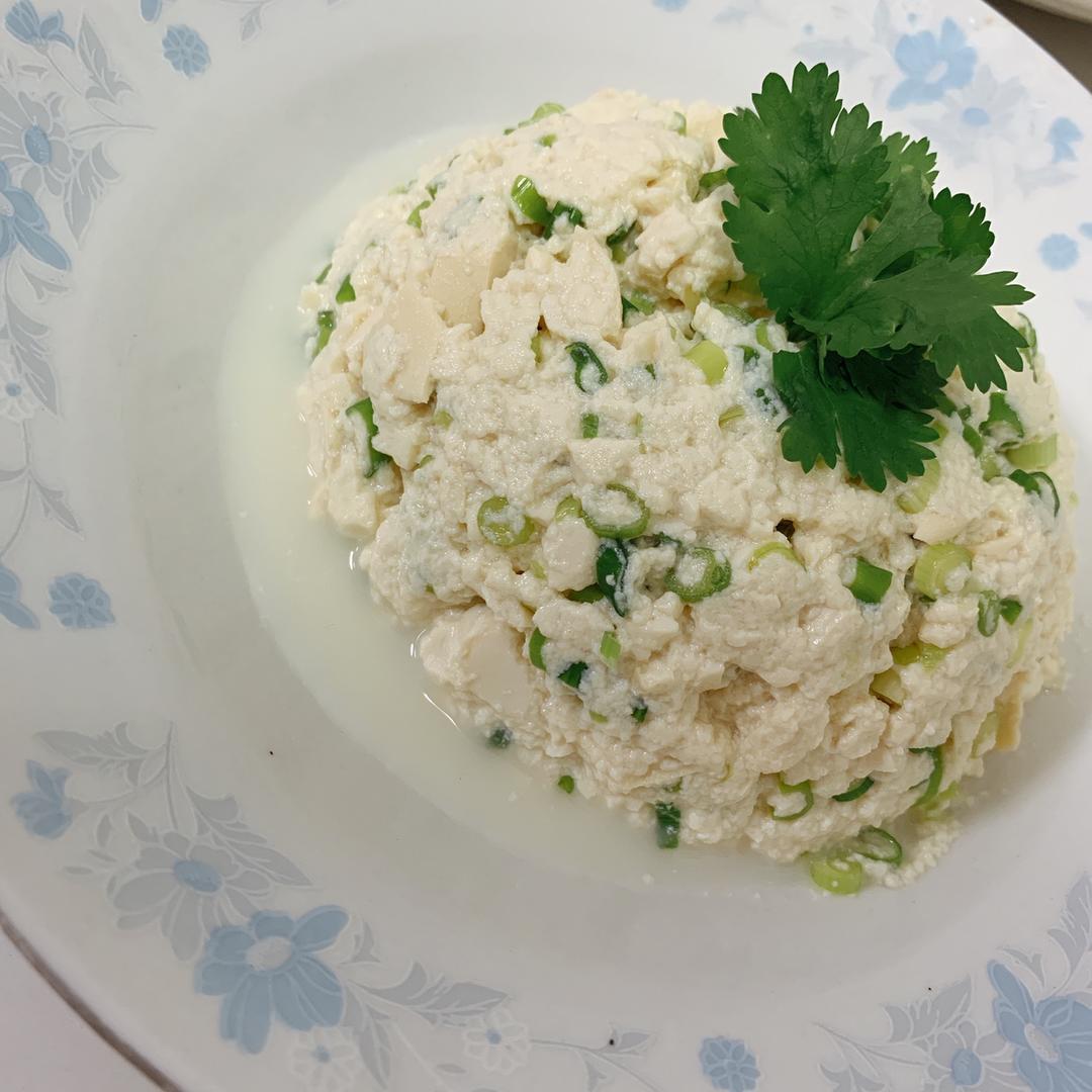 小葱拌豆腐