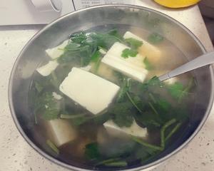 之前下厨房没有的哟～白玉豆腐汤😆的做法 步骤4