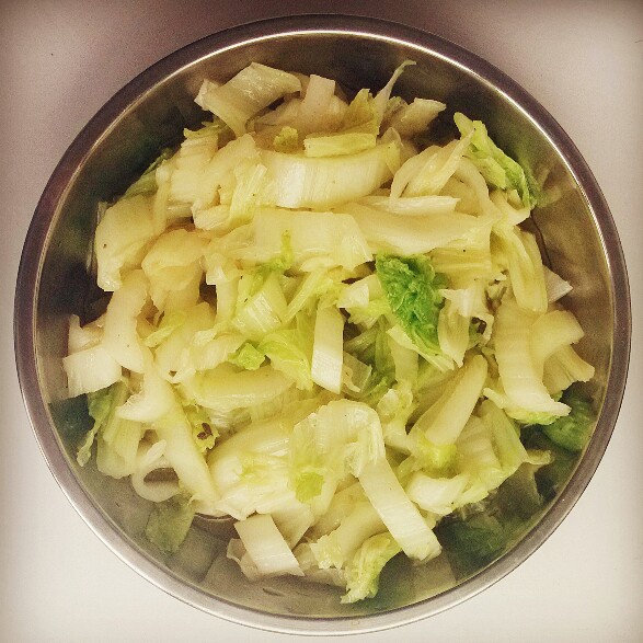 响油白菜
