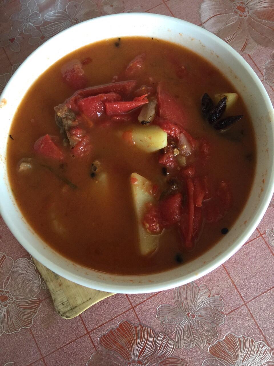 西红柿牛腩